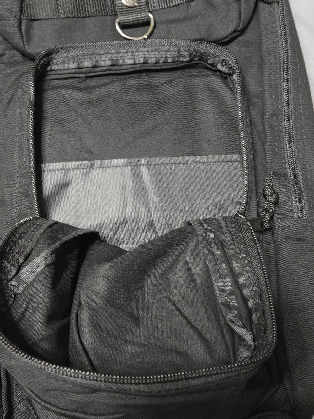 New Era Black Slim Backpack